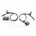 Тормоз Disk-brake гидравлический передний+задний DULA 601+RT525 F\R 160mm