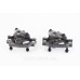Гальмо Disk-brake переднє (F160/R140мм)+заднє (F180/R160мм), диски 160мм, кріпл. 6 болтів, сірий SF-M350+RT525
