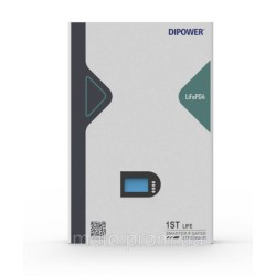 Акумулятор DIPOWER LiFePO4 51,2V-100Ah (5,12КВт) для ДБЖ