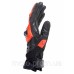 Моторукавички Dainese CARBON 4 SHORT Leather Black Red L