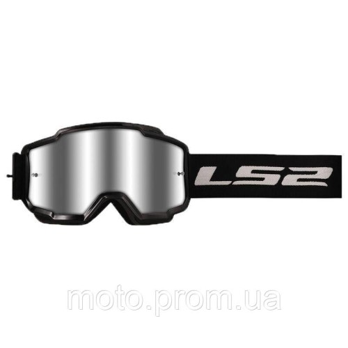 Маска кросова LS2 Charger Pro Goggle Black With Silver Visor