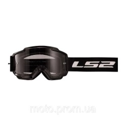 Маска кросова LS2 Charger Goggle Black With Clear Visor Маска кросова LS2 Charger Goggle Black With Clear Visor