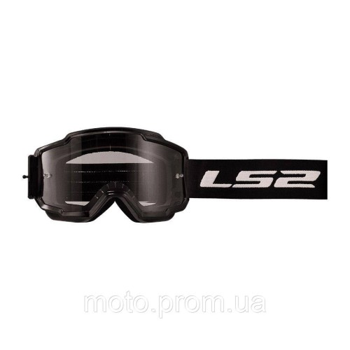 Маска кросова LS2 Charger Goggle Black With Clear Visor