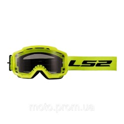 Маска кросова LS2 Charger Goggle Hi-Vis Yellow with Clear Visor Маска кросова LS2 Charger Goggle Hi-Vis Yellow with Clear Visor