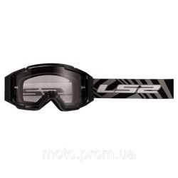 Маска кросова LS2 Charger Pro Goggle Black With Clear Visor Маска кросова LS2 Charger Pro Goggle Black With Clear Visor