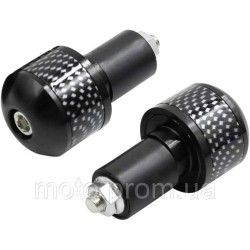 Грузики керма CarbEnds Black Carbone 70g