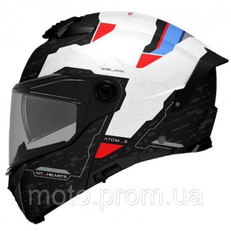 Мотошлем MT ATOM 2 SV HIGHLANDS A7 Gloss M +Pinlock
