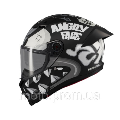 Мотошолом AXXIS FENIX ANGRY FACE B2 MATT L