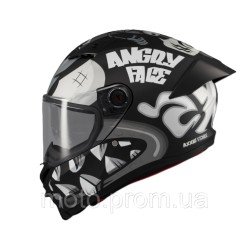 Мотошолом AXXIS FENIX ANGRY FACE B2 MATT S