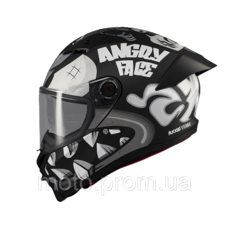 Мотошолом AXXIS FENIX ANGRY FACE B2 MATT XL