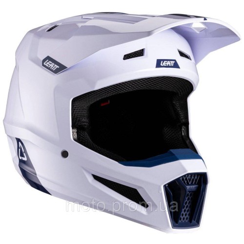 Шолом LEATT Moto 2.5 Helmet White XS
