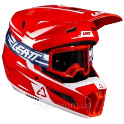 Шолом LEATT Moto 3.5 Helmet + Goggle [Red], XS