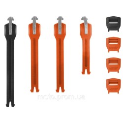 LEATT Strap kit 5.5 Boot [Orange], No Size