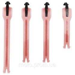 LEATT Strap kit 4.5 Boot [Burn Red], No Size