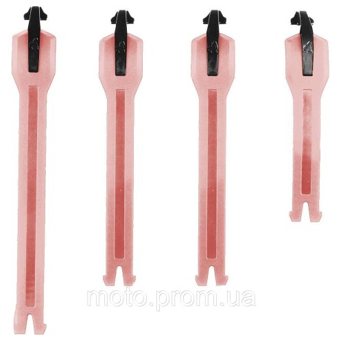 LEATT Strap kit 4.5 Boot [Burn Red], No Size