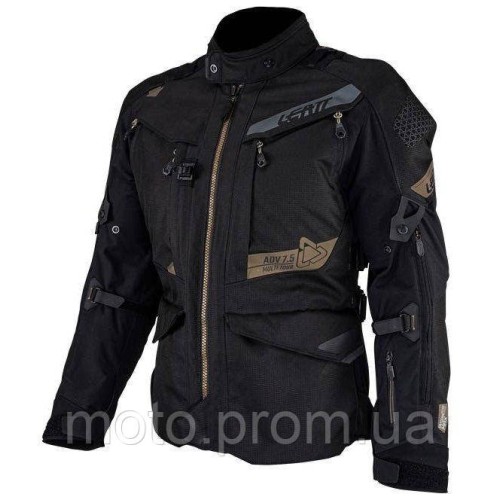 Куртка LEATT 7.5 MultiTour Adventure Jacket [Stealth], 3XL