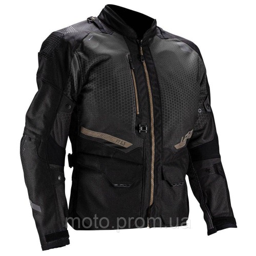 Куртка LEATT 5.5 FlowTour Adventure Jacket [Stealth], L