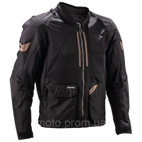 Куртка LEATT 4.5 FlowTour Short Adventure Jacket [Stealth], XL