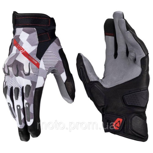 Перчатки LEATT 7.5 HydraDri Adventure Short Glove [Steel], M (9)