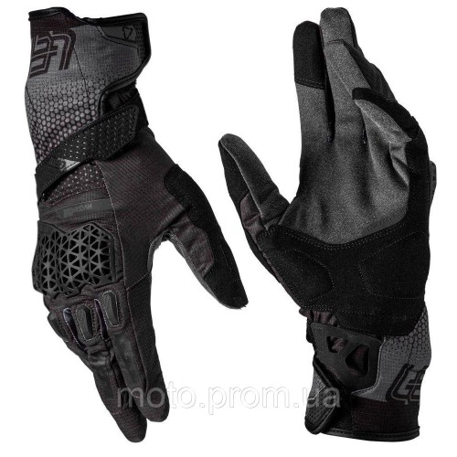 Перчатки LEATT 5.5 HydraDri Adventure Glove [Stealth], L (10)