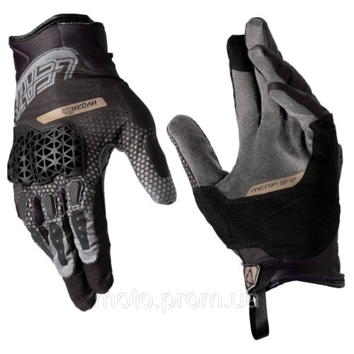 Перчатки LEATT 5.5 HydraDri Adventure Short Glove [Stealth], M (9)