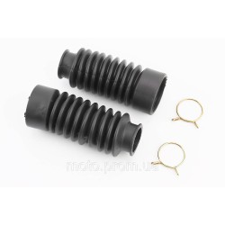 Гофра переднього амортизатора d=26/45mm; L=145mm к-кт 2шт, ЧОРНИЙ Гофра переднього амортизатора d=26/45mm; L=145mm к-кт 2шт, ЧОРНИЙ