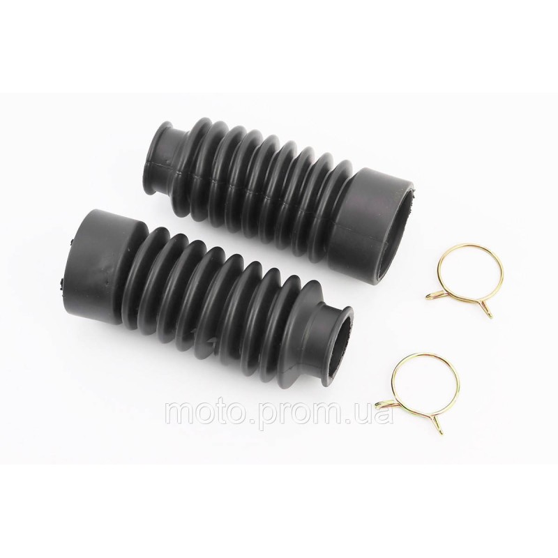 Гофра переднього амортизатора d=26/45mm; L=145mm к-кт 2шт, ЧОРНИЙ