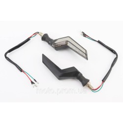 Поворот діодний на гнучкій ніжці + стоп сигнал/габарит LED ВИГИБ 