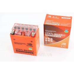 Акумулятор 12V7Ah UTX7L-BS GEL (L113*W70*H132mm) 