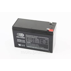 Акумулятор 12V9Ah OT9-12 кислотний (L151*W65*H94mm) для ДБЖ, іграшок та ін.