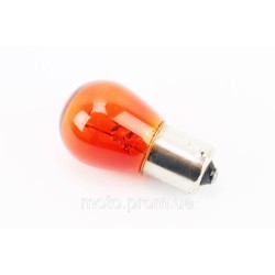 Лампа повороту (велика, жовта з цоколем) 12V / 21W BA15S Лампа повороту (велика, жовта з цоколем) 12V / 21W BA15S
