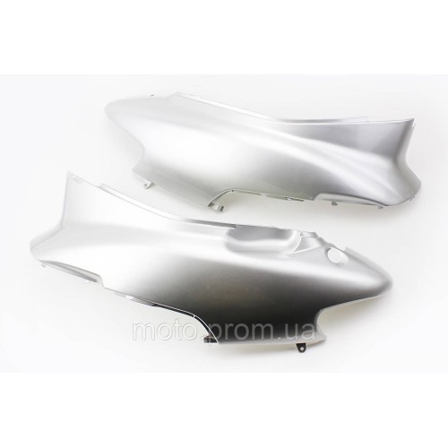 Honda DIO AF-34/35 пластик - верхній бічний лів+прав к-кт 2шт, СІРИЙ