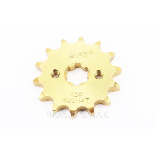 Звезда передняя JH - 428H-14T GOLD