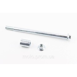 Ось заднего колеса d15mm; L230mm + втулка, гайка Ось заднего колеса d15mm; L230mm + втулка, гайка