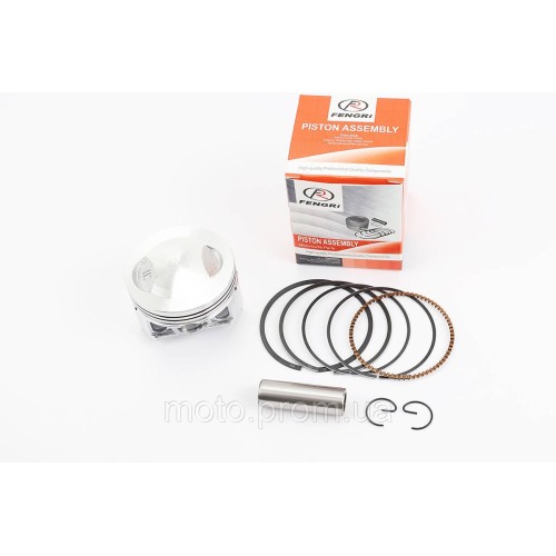 Поршень к-кт CB/CG150cc 62,0мм STD (висота 38,5мм; палець 15мм)