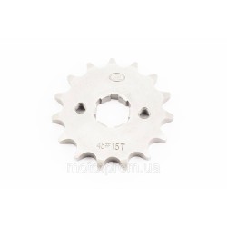 Звезда передняя CG/CB-428H-15T (под шлиц 4мм) Loncin JL200-68A/LIFAN Звезда передняя CG/CB-428H-15T (под шлиц 4мм) Loncin JL200-68A/LIFAN