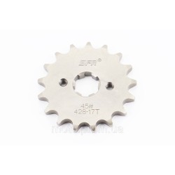 Звезда передняя CG/CB-428H-17T (под шлиц 5мм) Loncin JL200-68A/LIFAN Звезда передняя CG/CB-428H-17T (под шлиц 5мм) Loncin JL200-68A/LIFAN