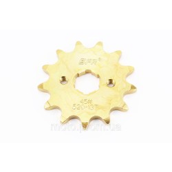Зірка передня CG/CB-520H-13T (шліц 4мм) GOLD