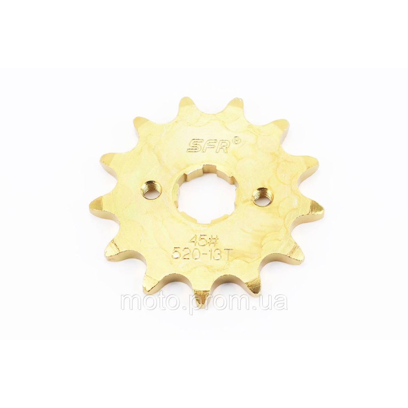 Зірка передня CG/CB-520H-13T (шліц 4мм) GOLD