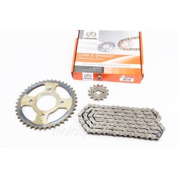 BOXER BM/ВМX 150cc Звезды, цепь к-кт - 428H-122L+42T+14T BOXER BM/ВМX 150cc Звезды, цепь к-кт - 428H-122L+42T+14T