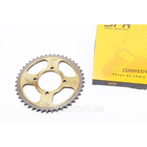 Зірка задня RS125 - 428-45T - d=64; 4отв.*80mm 