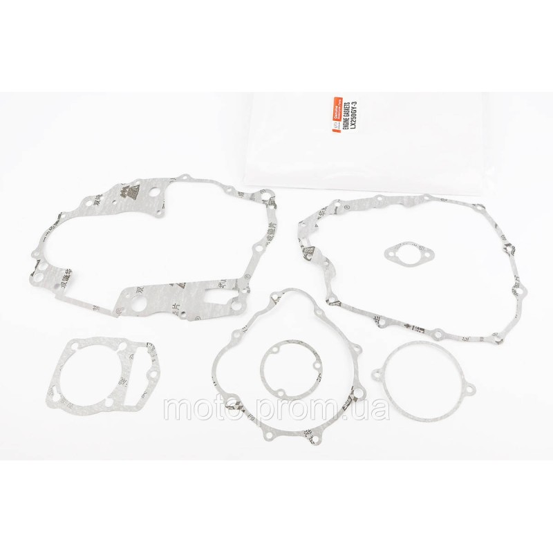 Loncin LX250GY-3 Прокладки двигателя CBB-250cc-65,5мм, к-кт 7 деталей