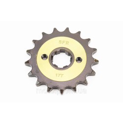 Звезда передняя CG/CB-428H-17T (под шлиц 5мм) Loncin JL200-68A/LIFAN Звезда передняя CG/CB-428H-17T (под шлиц 5мм) Loncin JL200-68A/LIFAN