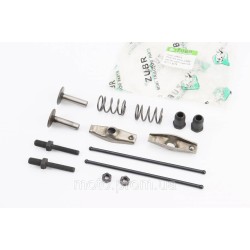 Клапанный механизм к-кт 168F/170F (пружина-2шт, + коромысло-2шт, + штанга-2шт, + толкатель-2шт) Клапанный механизм к-кт 168F/170F (пружина-2шт, + коромысло-2шт, + штанга-2шт, + толкатель-2шт)