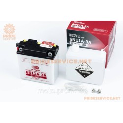 Акумулятор 6V11Ah 6N11A-3A кислотний (L120*W60*H130мм)