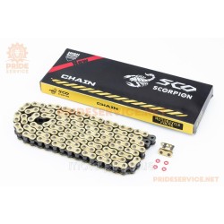 Ланцюг приводу колеса 428HVOx128L GOLD (з сальниками) Ланцюг приводу колеса 428HVOx128L GOLD (з сальниками)