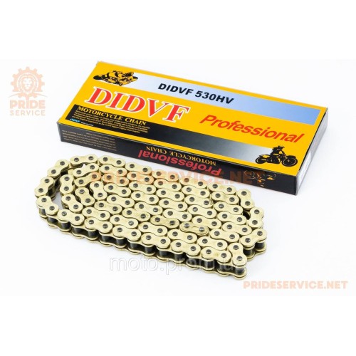 Цепь привода колеса 530HVOx110L GOLD (с сальниками)