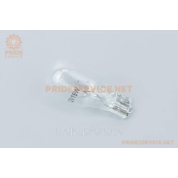 Лампа поворотника T10 (без цоколя), біла 12V/15W