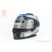 Шлем интеграл (стандарт DOT/ECE) FENIX ESSENCE S (55-56см), чёрно-синий мат