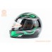 Шолом інтеграл BLD-825A S (55-56см), чорно-салатовий
